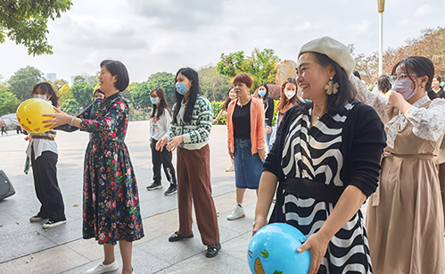 尊龙凯时园林女神节海珠湖公园康养活动回顾